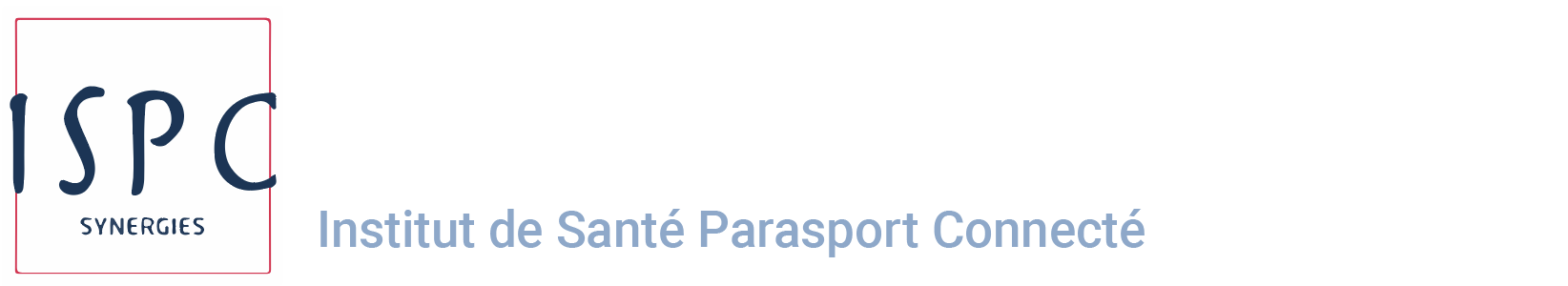 Logo ISPC Institut de Santé Parasport Connecté