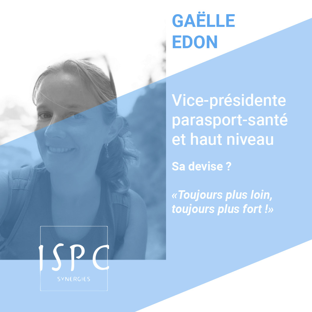Gaëlle EDON, vice-présidente ISPC
