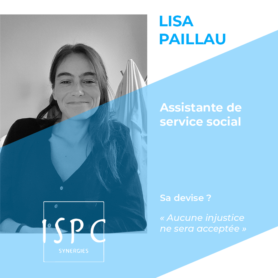 Lisa PAILLAU, Assistante de service social ISPC